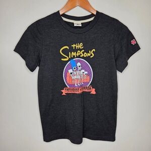 Homage Kids The Simpsons Treehouse of Horror Skeleton T-Shirt Gray Size 12